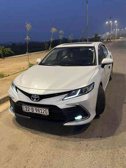 تويوتا كامري 2024 فئة GLE 

الفول بالخليجي وكالة سيد نهرو 

كفالة عامة  

————————————

 خليجي 

السياره زيرو على وضع شركة

ماشية 25  الف  كم 

الموديل 2024

 سعة المحرك 2.5

 حساسات أمامية 

 حساسات خلفية

 لايت زينون + LED

 كشافات 

 سلايد رووف  

 ويل كب 18  

مفتاح التشغيل بصمة 

 شاشة 

 كاميرا دوارة 

الانارة الداخلية LED

المقاعد لون أبيض

  مقعد السائق كهرباء 

مثبت السرعة Cruise

 المودات والأوامر الصوتية

 أوضاع القيادة  Drive Mode 

 حساسات ضغط اطارات 

 قطعتين تبريد

 هاند بريك كهرباء 

‏  ABS

‏ Auto Hold  أوتو هولد

 نظام مانع الانزلاق

 اشارة في المرايا الجانبية قابلة للطي كهرباء 

 مخرج منفذ الطاقة 

وكل غراضها الاصلية مال الشركة موجودة 

 رقم اربيل 

مكان السيارة تكريت 📍

السعر 265 قفل 

رقم الهاتف ✔️

*********** تكريت
