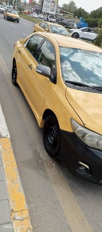 كورولا موديل 2009محدثه 13حادثهه بنيد مبدل بسمي رقم بغداد سياره Sداخل ا...