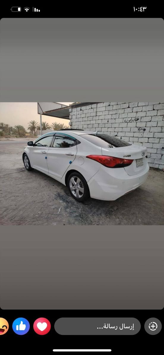 السلام عليكم
هونداي النترا خليجي فول مواصفات موديل 2014  نظيفه جدا رقم بابل مكانها بابل

محرك 1800 دوش محرك وكبر مكفولات بيها رش 3قطع بدون دواخل 
السعر 107 وبيها مجال قليل
***********
