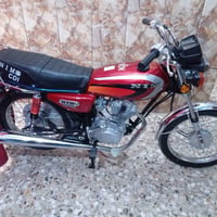 دراجة امتياز إيراني • امتياز إيراني • دراجة نارية حمراء • موتور 125cc ...