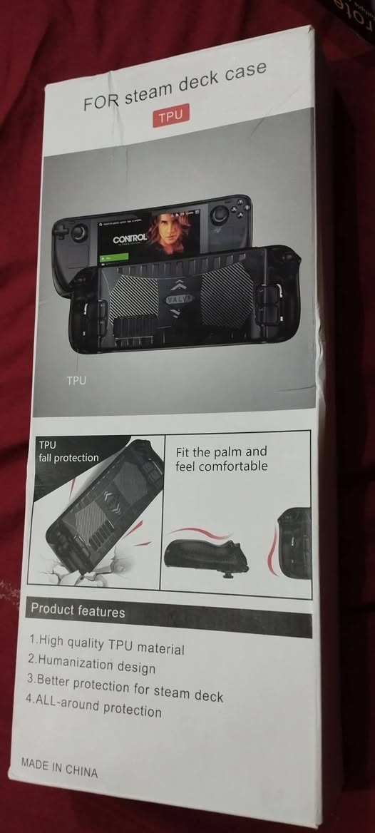 🔴كفر حماية steam deck 
اصلي 
جديد
 السعر ٧ الاف


**إذا كنت صاحب هذا الإعلان وتريد حذفه لأي سبب، رجاءا أرسل رسالة إلى الدعم الفني**