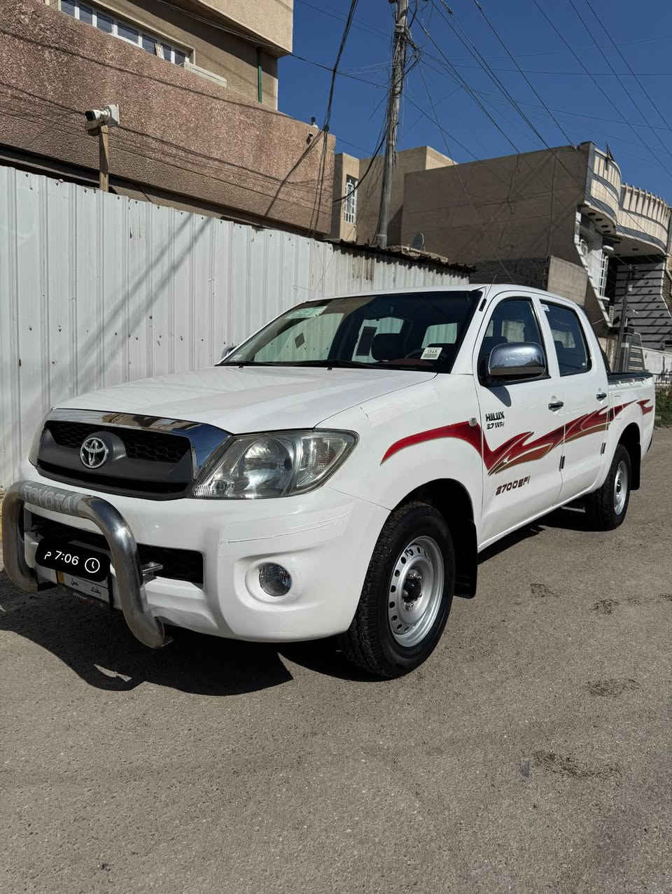 بيكم تيوته 2011 رقم بغداد الماني
بسمي سنويه 2028. مشروع وطني
شاصي 12 كير عادي       مكينه عل بلاد ما مفتوحه 
سياره مكفوله. ما عده باب السايق بي بارد كد شبرين
وشخط يم البكلايت.    باقي كله مكفول 
عله وضع الشركه       تخم تايرات جديد صدر جديد 
تفاصيل اكثر اتصل برقم          مكاني بغداد 
رقمي ***********
