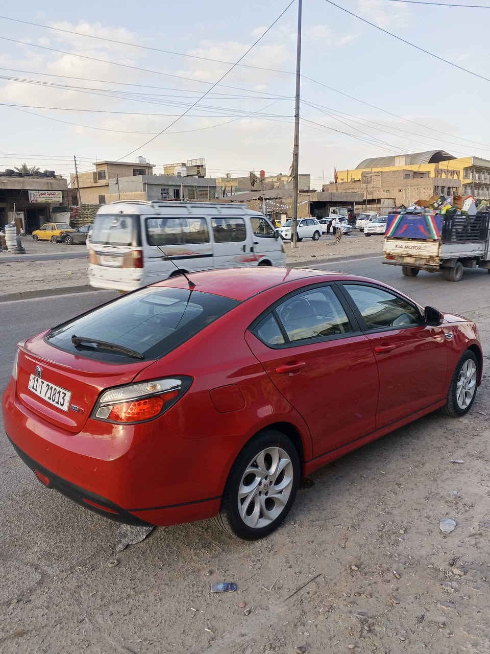 السلام عليكم ، Mg6 2014 برطاني 
  فول بصمه
 تحكم استيرن شفتات بلستيرن رياضي
  ماشي 52الف
 فتحته سقف
كشنات جلد كهرباء 
دهن الشركه بيه بعده ممبدل
محرك 1800تيربو
تبريد قطعتين ثلج
ثلاجه بل جكمجه
حساسات أمامي خلفي 
رادارات 
تخم تايرات 
سنويه بسمي
سياره مضمومه  بوضع الشركه كتلوكاتها كلها موجوده سياره جديده ابمعنه الكلمه 
بسبب السفر اريد أبيعها 
السعر 82
مكان السيار بغداد 
شهداء البياع شارع المضخة الاول 
*********** بغداد, العراق
