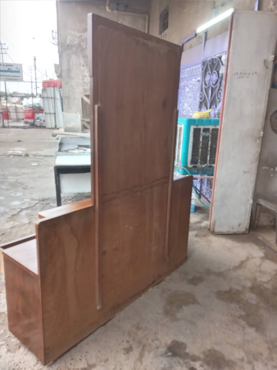 ميزتواليت صاج تزكام مستعمل شغل درجه اولى ارتفاع 87 سم عرض متر و65 سم عمق 40 سم السعر 140 سم العنوان بغداد حي الإعلام الشباب نهاية شارع سوق اميمه  صيدلية نور الشباب قرب النادي التجاري  موبايل عراقنا وتساب بي 
*********** 
***********

يوجد توصيل غير مجاني داخل بغداد فقط
