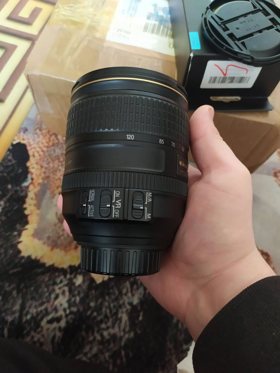 عدسة  Nikon AF-S NIKKOR 24-120mm f/4G نظافه 95%  السعر 420


**إذا كنت صاحب هذا الإعلان وتريد حذفه لأي سبب، رجاءا أرسل رسالة إلى الدعم الفني**