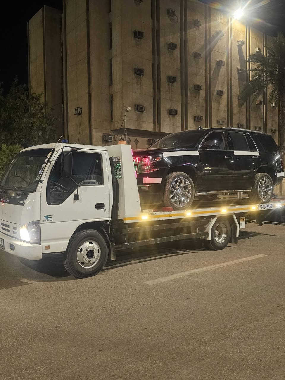 كرين سطحي ***********
🛻نقل كافة انواع السيارات 🚖
داخل محافظة بابل والى جميع المحافظات 🌙
🕰️خدمة على مدار 24 ساعة ⌚
