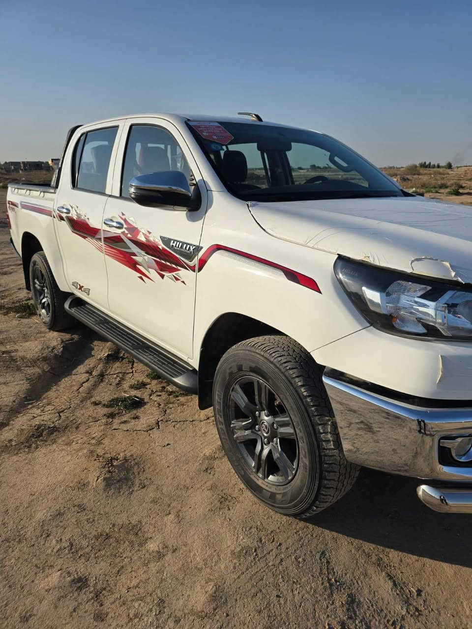 يا الله
للبيع بيكم تيوتا هايلوكس 2022 محرك 4 سلندر 2700 ماشيه ٨٣ الف سياره مكفوله كفاله عامه من كل شي بأسمي السياره تحويل ثاني يوم موجوده السياره بغداد *********** غير متواجد عل فيس اتصل وبيك خير وتدلل
