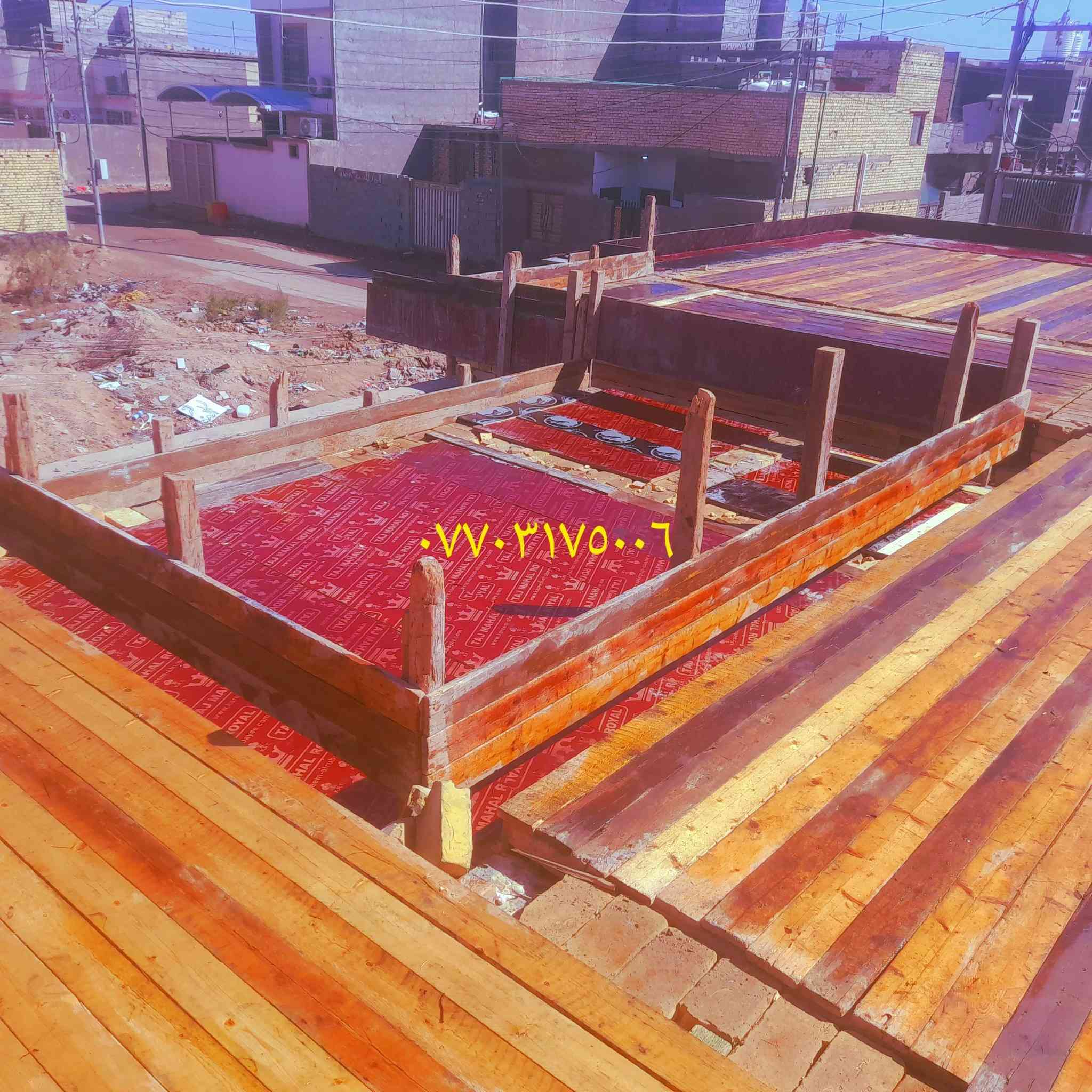 عمل منجز في منطقة التنومة
