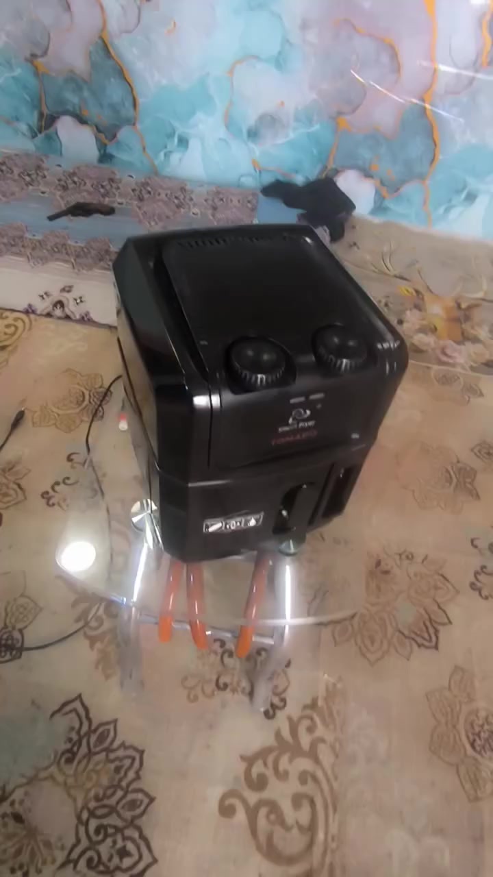 قلاية هوائية مستخدمة اسبوع واحد ***********
