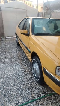 بيجو بأرص 2015 رقم بغداد غرامات صافيه حداديه كير مكينه  مكفول ضربه ماب...