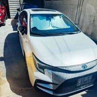 كورلا هايبرد 2024 S ماشيه 50 الف السياره صار بيهه هاذ الشخط ونصبغت توح...