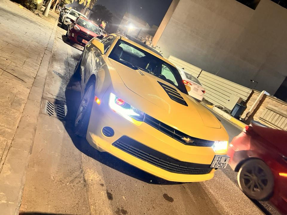 السلام عليكم كمارو ٢٠١٤ رقم بغداد انكليزي بسمي ماشيه ٩٤ حادث جاملغ امامي ايسر فقط لباقي مكفول  مكينه كير صدر تخم تاير كله جديد السعر ٩٥ مكان لسياره بغداد الغزاليه للاستفسار ***********
