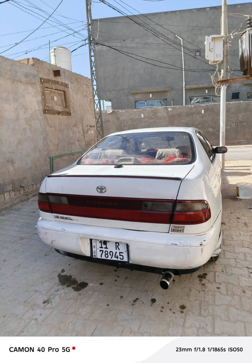 للبيع كرونه موديل ٩٣ رقم انكليزي بغداد
صدر كامل جديد تبريد شغال بس الفان شغلته كهربائية بسيطه شاشه داخل نضيف
مكينه ١٨٠٠ مكفوله من الكص والاصوليات بأسمي السياره مداور ثاني يوم 
مكينه وگير مكفولات السعر ٥٠ مكانها نجف مشخاب ***********
