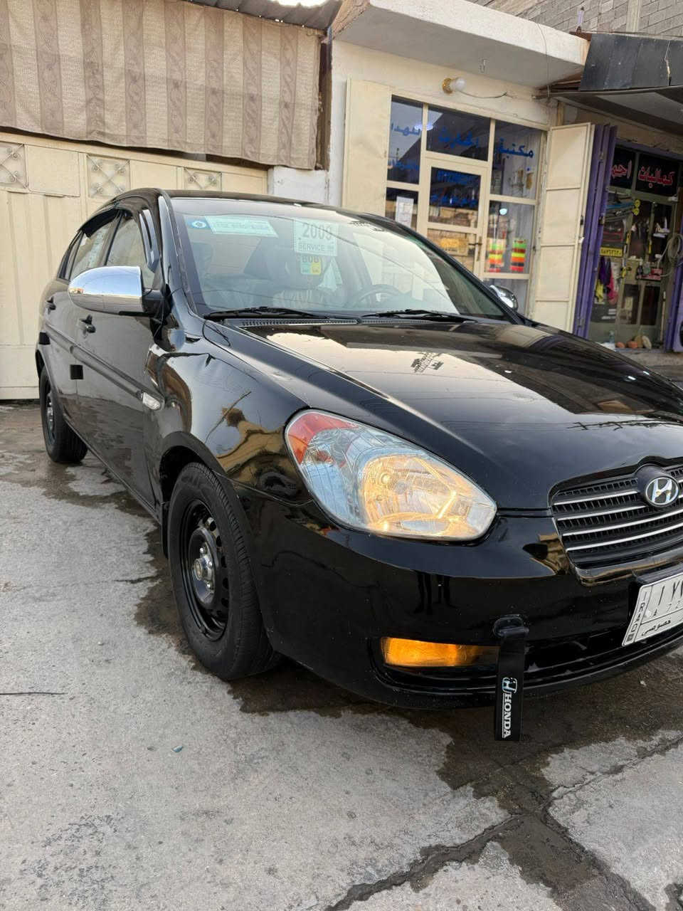 #للبيع أكسنت خليجي موديل 2009 رقم أنبار   تبريد وتدفئه  كير اوتو محرك 1600  #الضرر صبغ جاملغات الاماميه بدون دواخل تحويل مباشر السعر 80 وبيها مجال حك الجيه رقم تلفون*********** مكاني الانبار هيت
