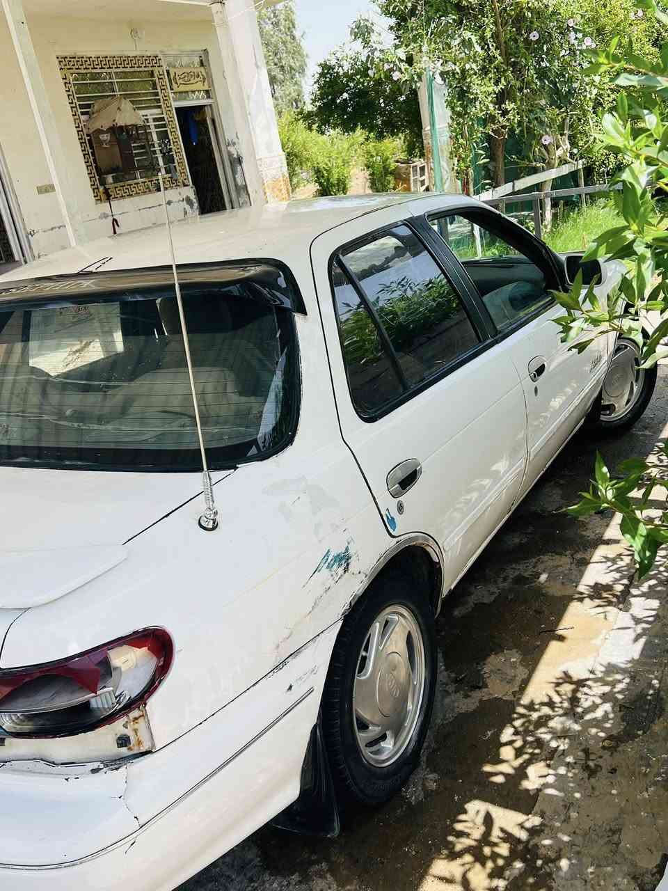 سلام عليكم سيفيه البيع موديل ٩٥ رقم بغداد نكليزي بيها صبغ جماليه سدر جديد محرك خير من الله داخل حلو نقص بس تبريد  ‭٠٧٥١ ٩٤٦ ٩٢٧١‬
*********** 
مكاني محموديه الطيفيه سعر ٣٦
