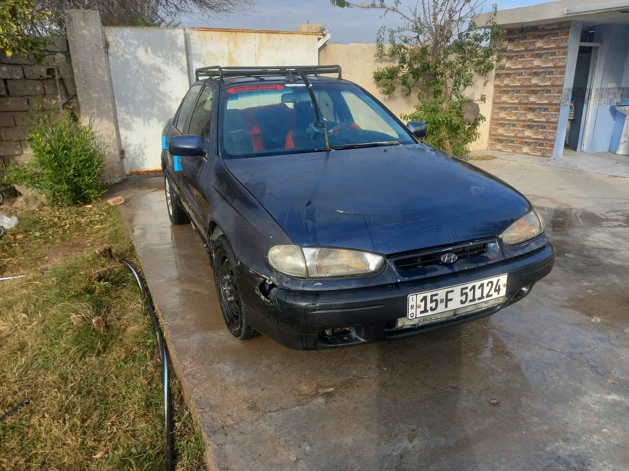 السلام عليكم سيارة لانترة دمعه موديل ١٩٩٥ اتوماتيك كير ومحرك جديد كهرباياتها كامله صدر نص عمر رقم جديد شرط التحويل الكشر بي جلاح مكان السيارة بغداد المحموديه  السعر ٢٩ وبي مجال بيع او مراوس ***********
