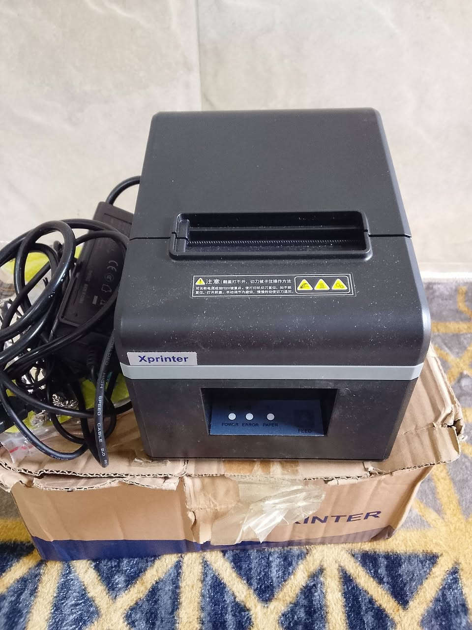 طابعة كاشير وطابعة حراريه وماسح ضوئي ***********
