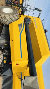 حاصد للبيع موديل ٢٥ مكينة فول كهربائي غربيل كهربائي  تاير حرفش ساعات ا...