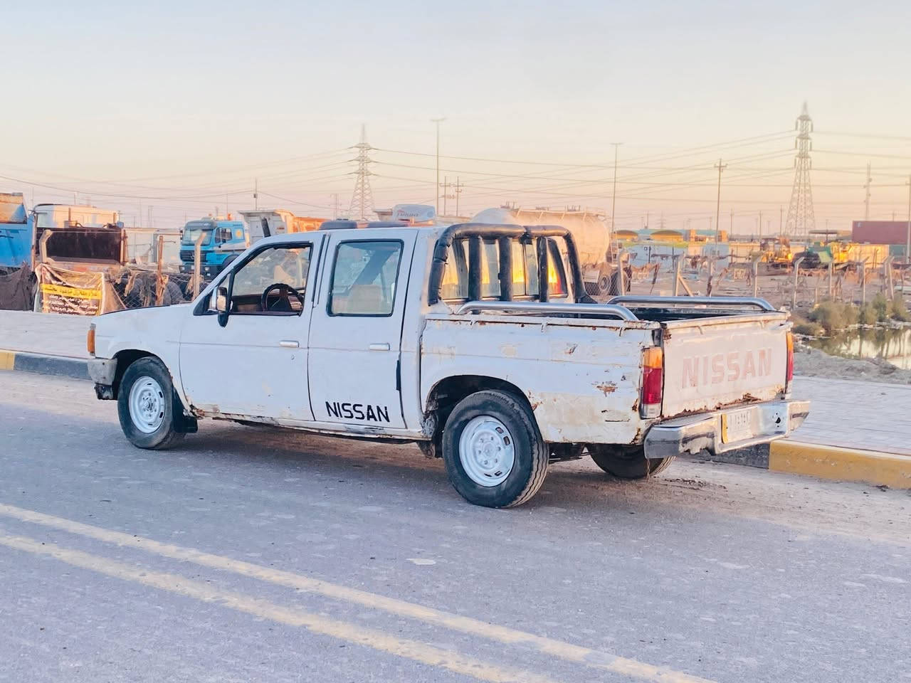 سلام عليكم بيكم نيسان موديل 89 مكفوله كفاله من ضربه وللكلبه قماره مكفوله محرك كير انضاف شاصي نضيف رقم نجف مشروع وطني سنويه جديده شرط التحويل مكان سماوه سعر 23 وبيه مجال رقم الهاتف ***********/لا يتواجد على الفيس
