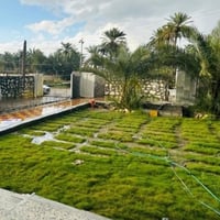 مزرعة منتجع • ٢دونم • بيت ٣٠٠م مؤثث