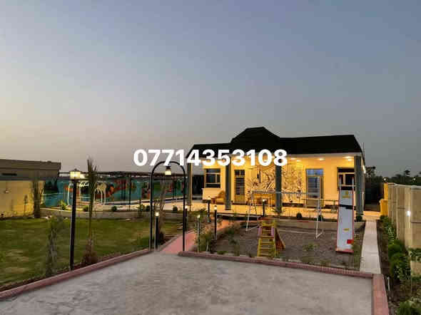 السلام عليكم
مزرعه نصف دونم 
جاهزة من كلشي المدائن قرب مطعم كرم المدائن
مسبح كبير +جاكوزي 
حديقة كبيرة 
كراج يتسع ل 8  سيارات 
مجموعة باربيكيو 🍖 شواء 
ملاعيب أطفال 
منضدة +تنس 
بيت يتكون من 4 غرف نوم +مجمع صحيات +صاله كبيره +مطبخ 
جلسه خارجية 
ترك خلفي 
بيت مأثث كامل سبالت غرف نوم تخم كلشي جاهز
للاستفسار للاتصال 
***********
