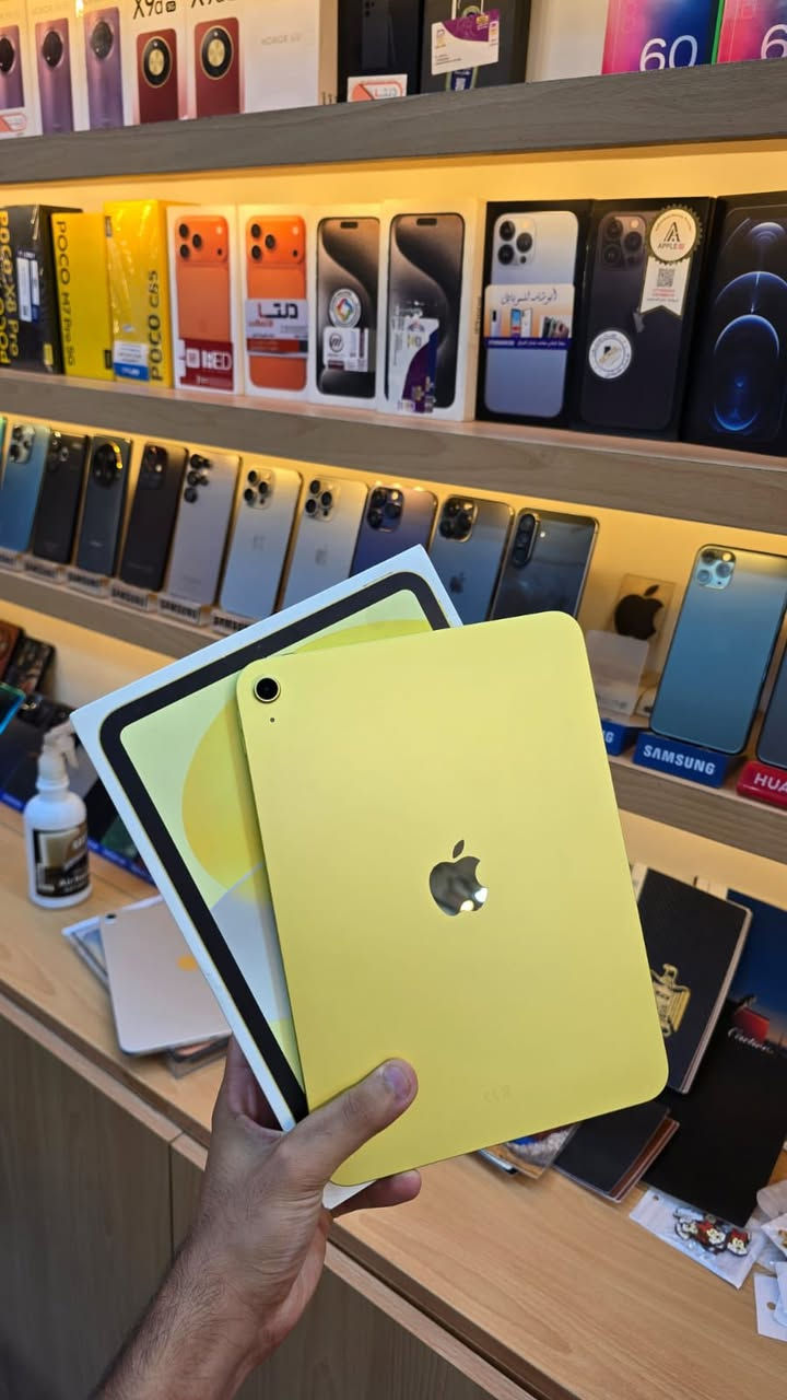 Ipad 11 (A16) 🔥🔥
بطاريه 100🔥
عدد دورات جدا قليل 🔥
كامل ملحقات 
ذاكره 128 
ضمان استخدام يومين حقيقي 🔥

📍الديوانية_شارع المصورين _مكتب علي 2
📞***********

