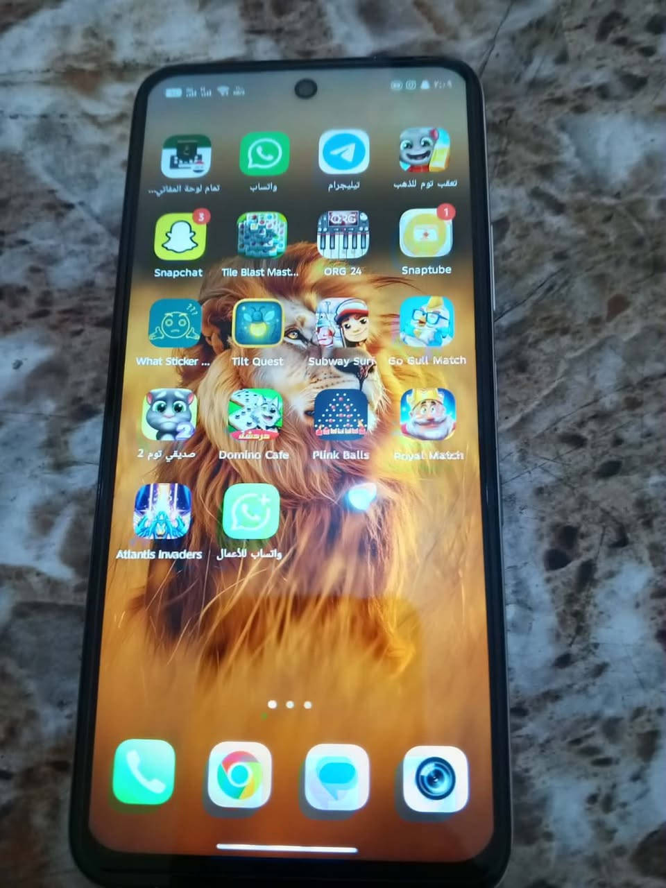 سلام عليكم جهاز
للبيع مراوس ايفون فقط

ذاكره 256

8+8=16 

 بطاريه 5000🔋

السعر خاص الي يريد يتفضل خاص


**إذا كنت صاحب هذا الإعلان وتريد حذفه لأي سبب، رجاءا أرسل رسالة إلى الدعم الفني**