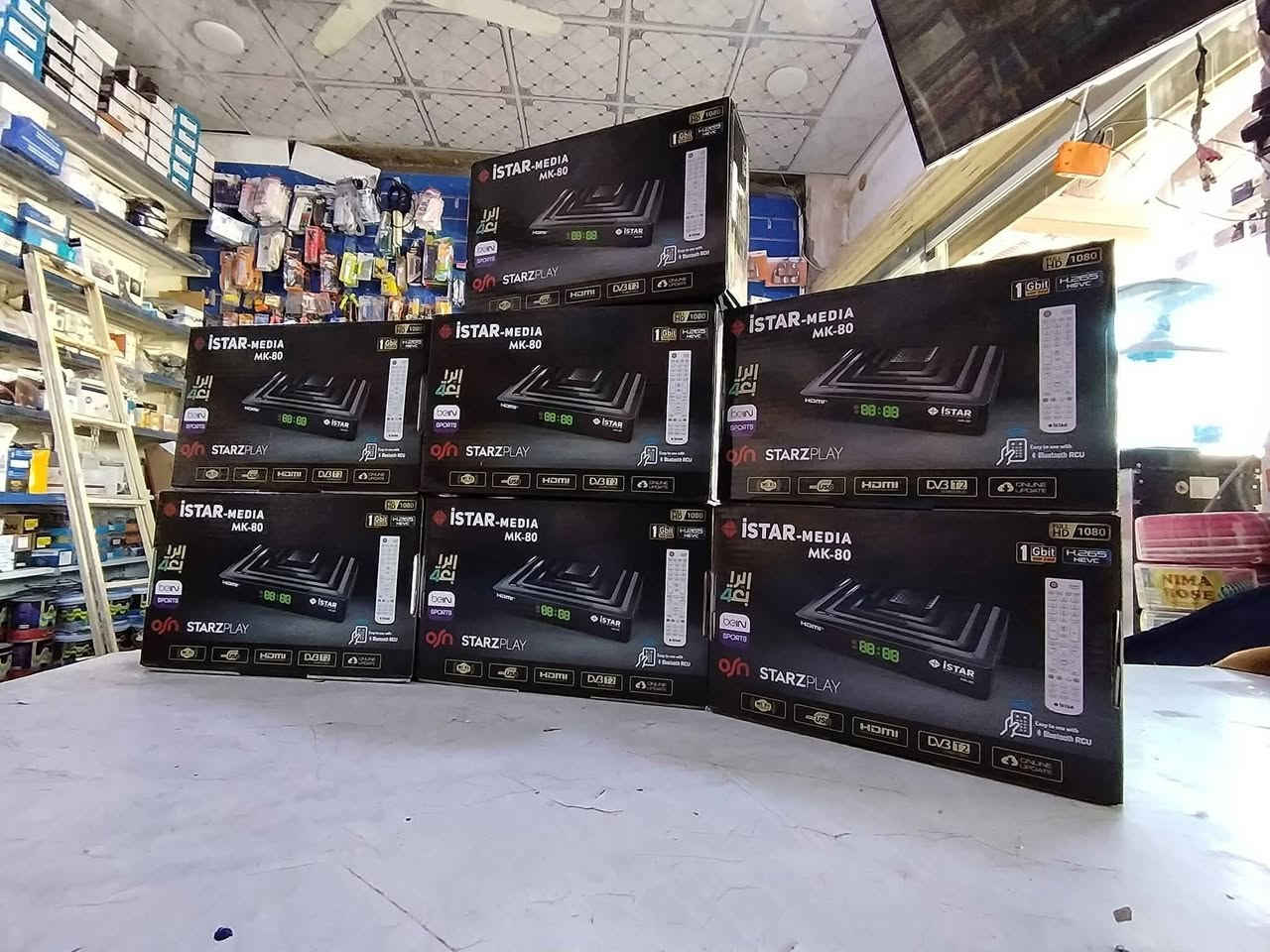 رتب جهازك قبل  صعود اسعار
اخذ جهازك ايستار قبل بدء لعبات كاس العالم باقي اقل من شهر 
عرض فتره محدوده 
عرض الاول
جهاز ايستار بس ارضي مشفر 130 قنوات   فقط38 الف

مع اشتراك 3  اشهر  مجاني مع واير مع اريل اصلي

  عرض الثاني
جهاز ايستار بس ارضي مشفر 130 قنوات   فقط55 الف

ريمونت بلوتوث
مع اشتراك 6 اشهر  مجاني مع واير مع اريل اصلي

فقط داخل  كركوك  
قنوات  جهاز  
الرياضيه   بين سبورت وقنوات الرابعه وقنوات ثمانيه وغيرها
قنوات الوثائقيه
قنوات الافلام
قنوات اطفال
قنوات كرديه  والعربيه  والتركمانيه
 
ستلايت الاحمدي *********** واتساب

الاسری المفقودين مجاور جامع العدل
