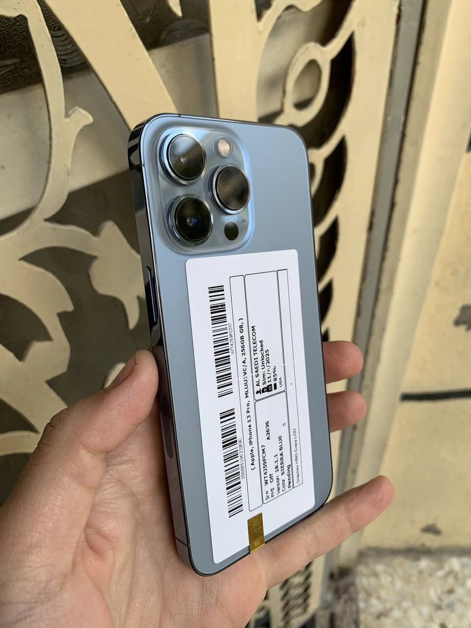 13 بروبس برو الزغير 256 كله شغال فقط مبدل شاشه وبصمه وكف بطاريه 85 بلاد السعر 345 قفل شراي خاص بلديات *********** فقط بيع بغداد
