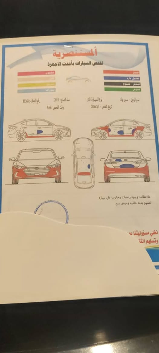 النترا 2015 خليجي
السياره تبريد ثلج تخم تايرات جديد
سياره جاهزه كبل للشارع
سنويه 2031 هزه جديده
كلشي مكفول بيها ماعده الكشر
 بيها صبغ وبارد وسونارها موجود بصور 
سعرها 107 وبيها مجال مستعجل ع بيعتها
مكاني الشعب الثعالبه
***********
