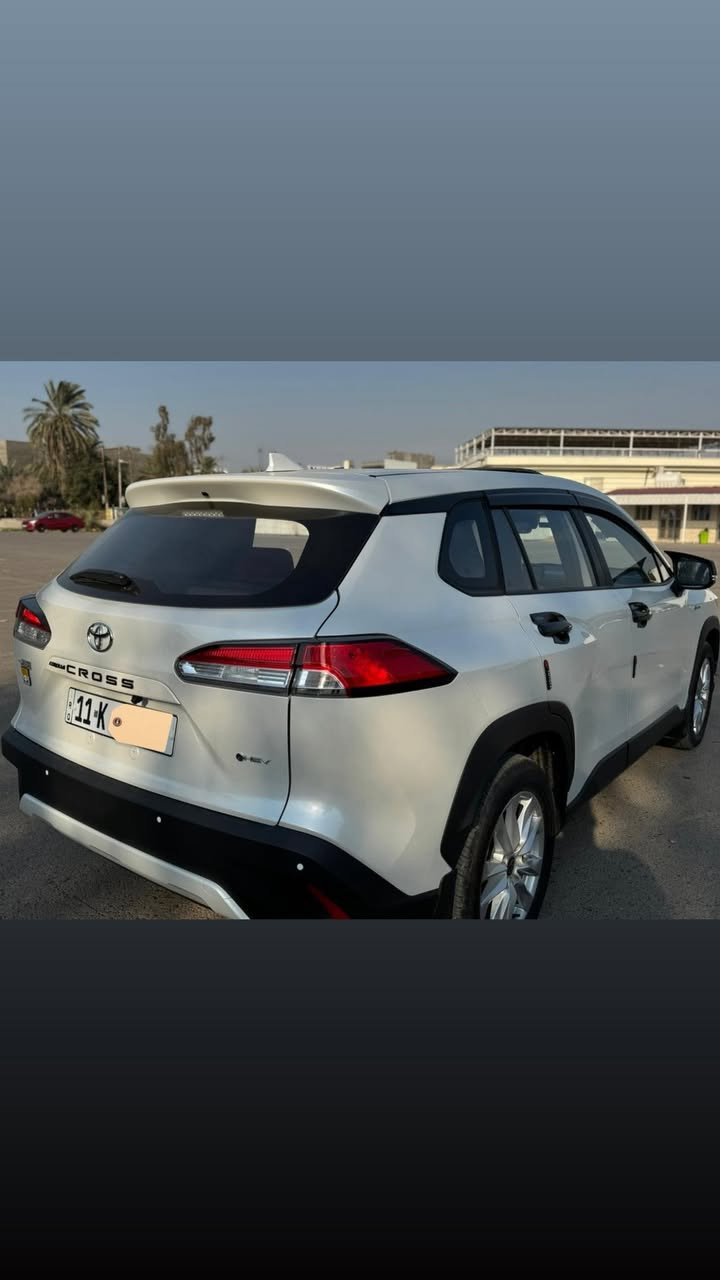 السلام عليكم
كورلا كروس هايبرد 2025
فوول مواصفات 
كشنات جلد لونين 
كشن امامي كهرباء 
صندوك كهرباء 
حساس امامي خلفي 
رادار امامي 
4 كاميرات 
داش كام 
3 انظمة قيادة 
تحكم ستيرن 
اضافة كاربون فايبر للداخل + سستم كامل مطريات وكڤرات 
الممشى 3000 كم 
كفالة عااامة من الصبغ والبارد والرصعة والخدش جديدة بمعنى الكلمة 
العنوان / بغداد - العامرية 
***********
