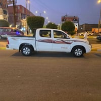 من رخصه الادمن  بيك اب تويتا موديل 2010 مكفوله من الصبغ شاصي 19 تحويل ...