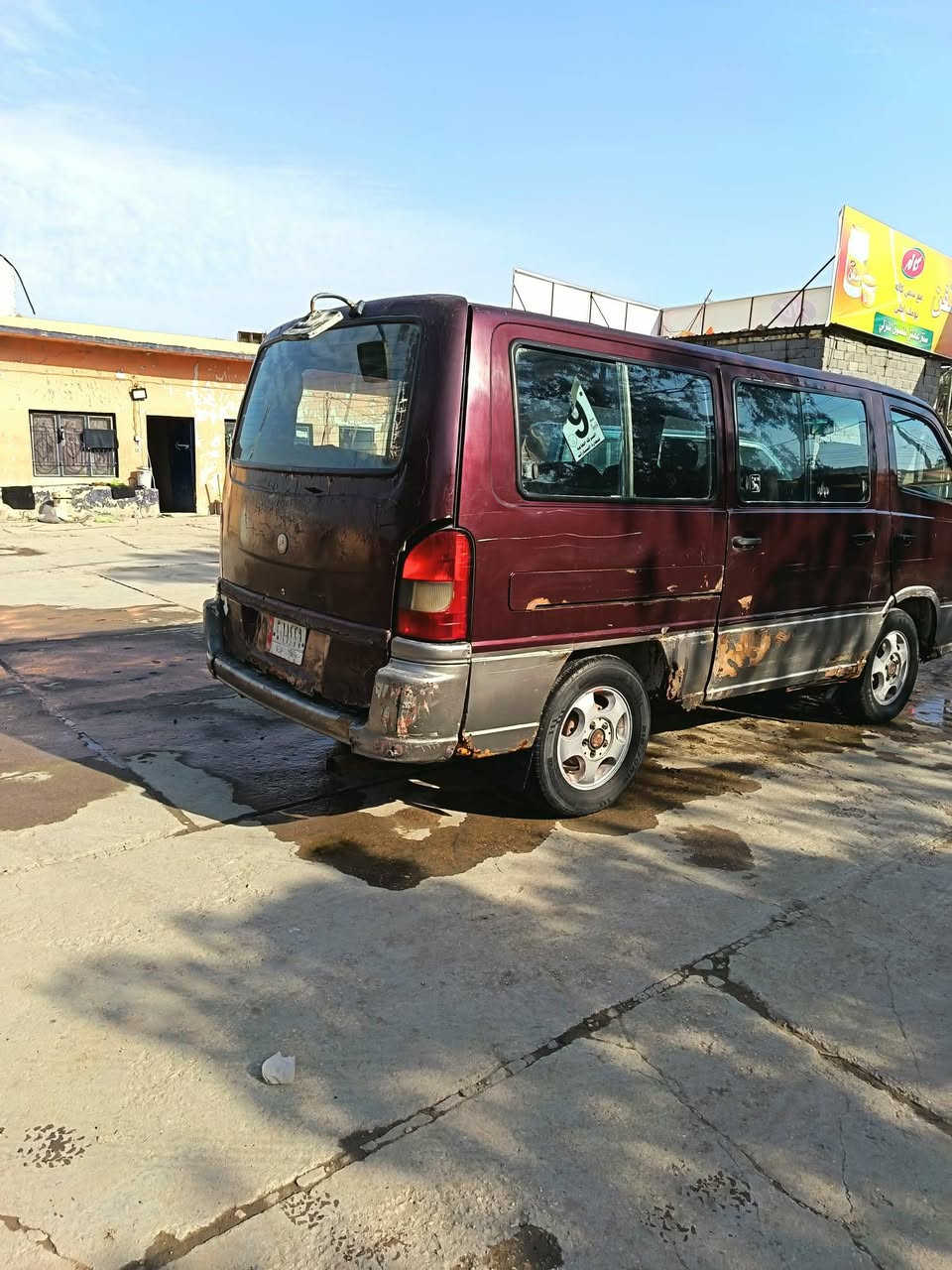 سلام عليكم ستانه موديل 97 رقم بغداد سنويه لل 27 مكينه وكير جدد مشط بور كهربيات السعر 25 وبيه مجال مكاني حله ***********
