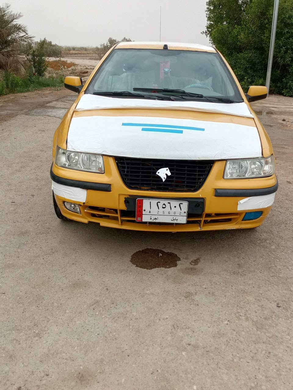 سمند للبيع موديل 11 محرك كاظ مداور ثاني يوم السعر 20 وبيها مجال الرقم‏‪***********‬‏ مكاني رميثه
