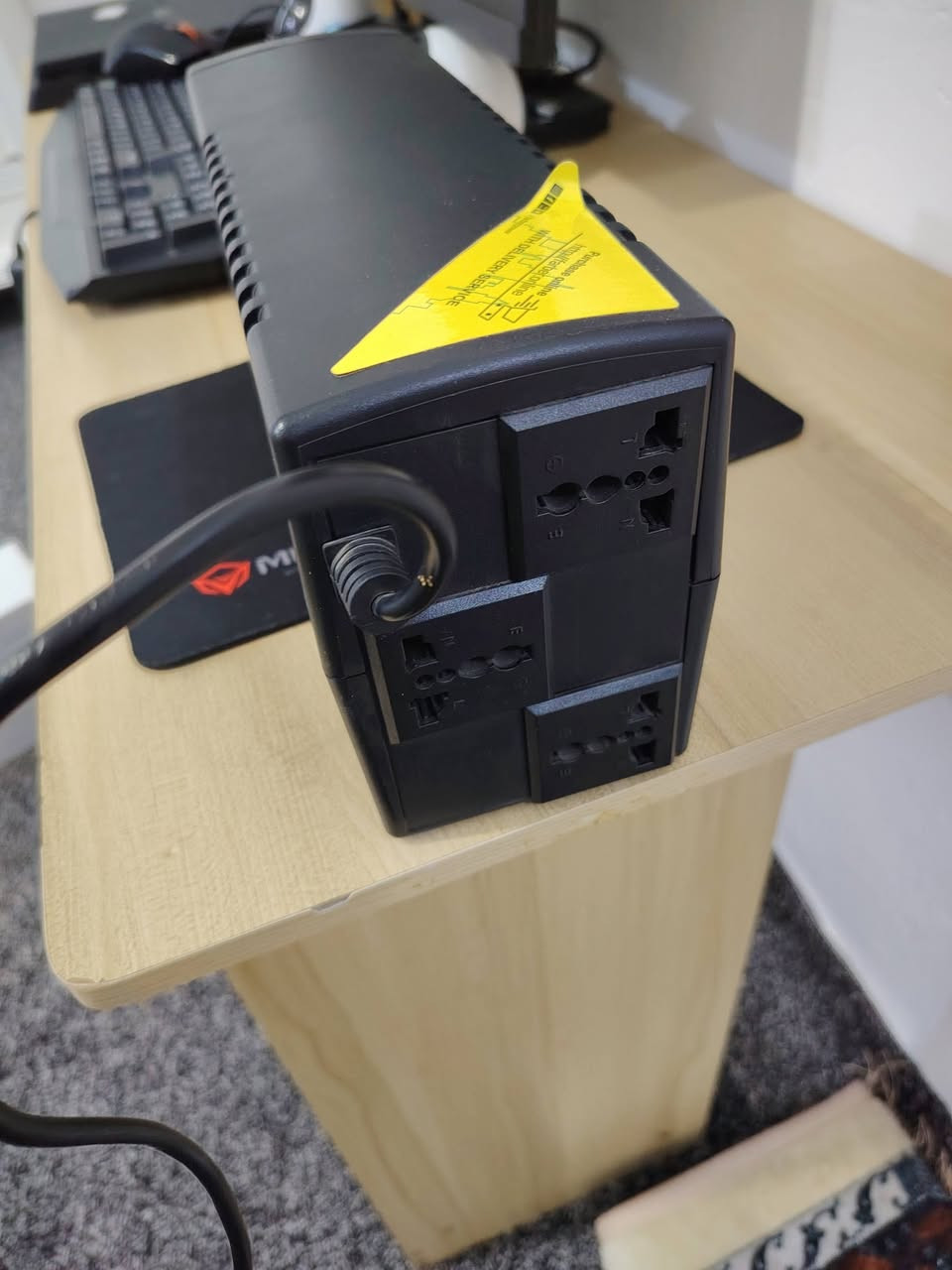 سلام عليكم
PS4 فات مهكر للبيع 
+Ups 850 نظيف كلش مستخدم مده قليله يجي بالكارتون. 
الجهاز نظيف كلش لا مصلح ولا مفتوح نهائيا
المساحة 500 كيكابايت
النظام 12.52
الألعاب رزذنت ايفل 4
رزذنت ايفل 7
ذا لاست 1
ذا لاست 2
الملحقات يدة بلي 4 وحده وقاعدة شحن جوستكات أصلية وكيبل شحن. 
بالإضافة إلى كيبلات الجهاز كامله وكلها أصلية.
مكاني ديوانية وعندي توصيل بس للنجف.
سعر الجهاز وي اليو بي اس 230 الف قفل 🔒.


**إذا كنت صاحب هذا الإعلان وتريد حذفه لأي سبب، رجاءا أرسل رسالة إلى الدعم الفني**