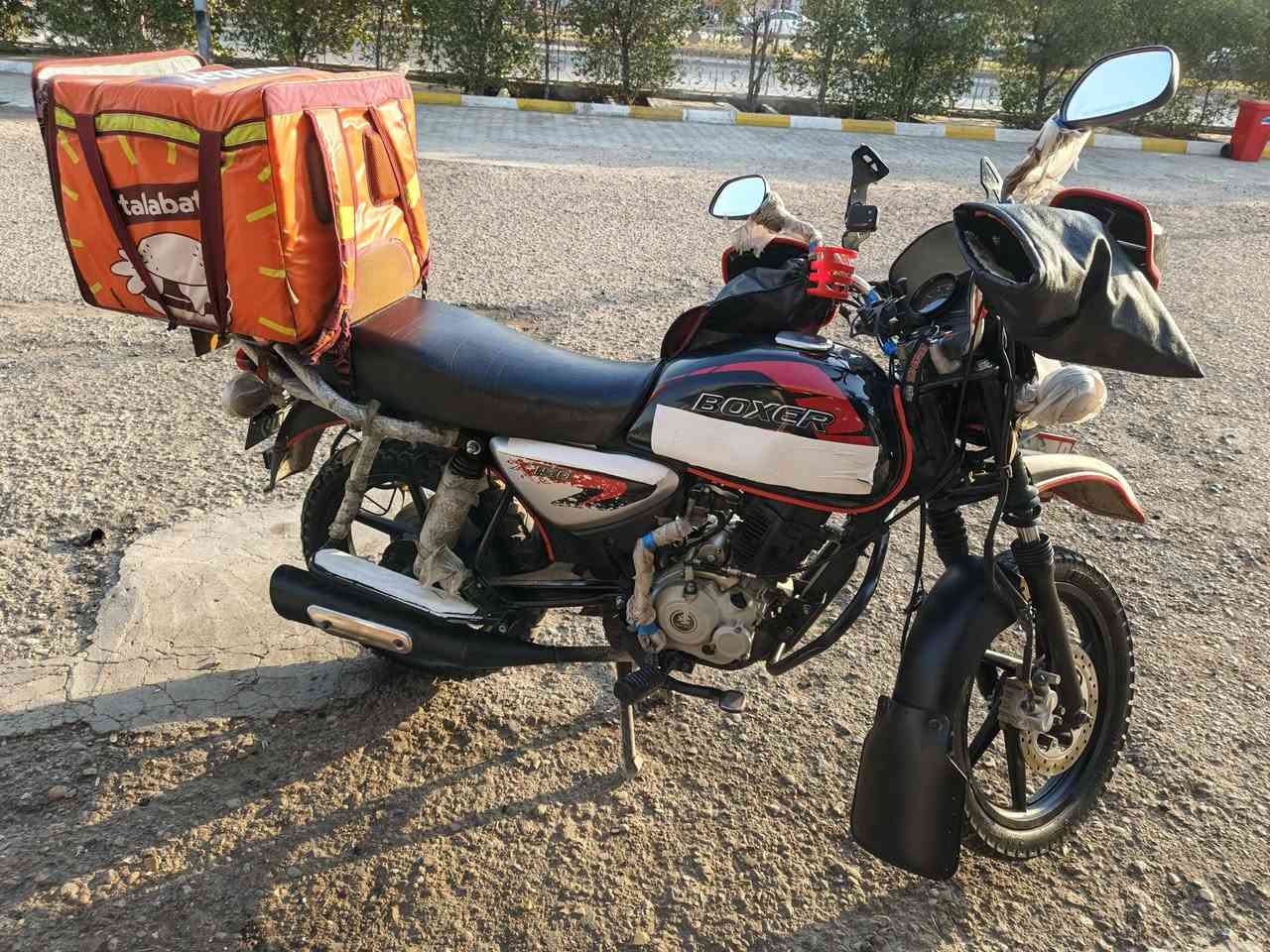 السلام عليكم بوكسر جبلي موديل ٢٢ مسجله ٢١شهر ١٢بي٢٠ دراجه خير من لله كل نقص ما بيه تأخذه ربع دينار ما اذب عليه محرك مكفول لا تنقيص وله تبخير دراجه خرسه مرقمه رقم بغداد شرط التحويل  إخوان رايده ب ١٧٥٠ و بلاش الطيبين  مكاني البياع و الي ما عنده بلاش يأخذه رقمي ***********
عل وتساب ***********
