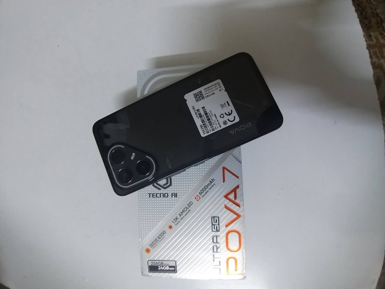 TECNO POVA 7 Ultra 5G
مبايل نضافة %100 كامل ملحقات ذاكرة 256 رام 8+8 بطارية 6000 ببجي 120 فريم
350 وبية مجال


**إذا كنت صاحب هذا الإعلان وتريد حذفه لأي سبب، رجاءا أرسل رسالة إلى الدعم الفني**