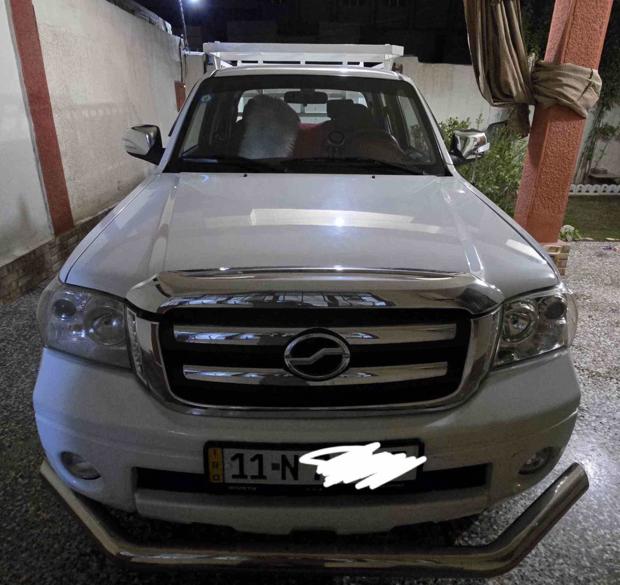 للبيع بيكاب دبل قمارة zxauto من نوع كراند تايكر موديل 2020 مكفوله (فقط شبر بالجاملغ  جهة السايق موضح بالصور راجع بارد)  كير ومحرك شرط (كير عادي) ب125 وبيها مجال 
بيع فقط باسمي تحويل ثاني يوم رقم بغداد مكانها فلوجه اي استفسار ***********
