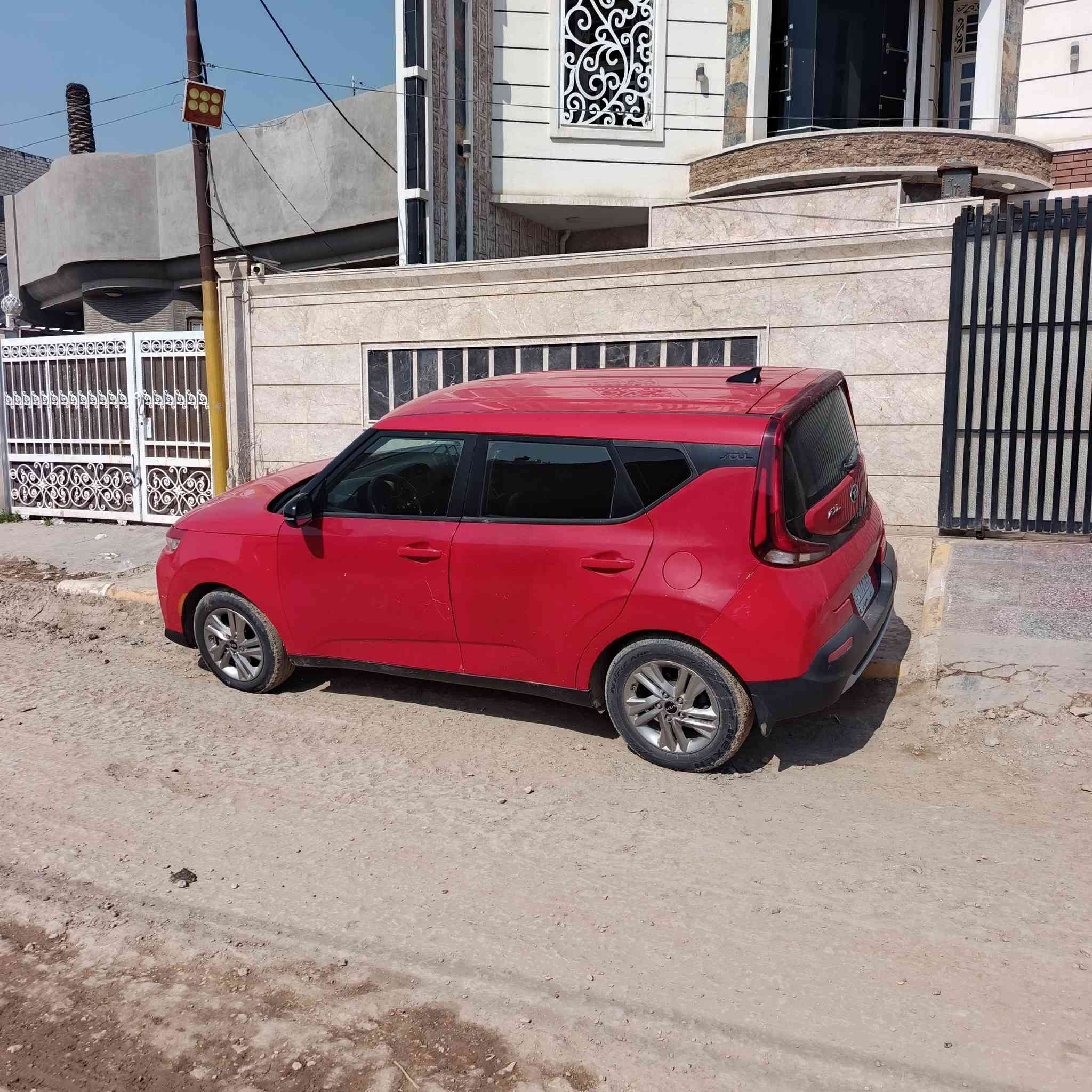 سلام عليكم لبيع كيه*********** صول موديل 2021سياره حلوه وجديده  السعر 118
حادث بيبان اثنين ورارد امريكي سياره تخم تاير جديد مكينه كير كفالة مكينه 2000مكان بابل حي العسكر شارع 80
