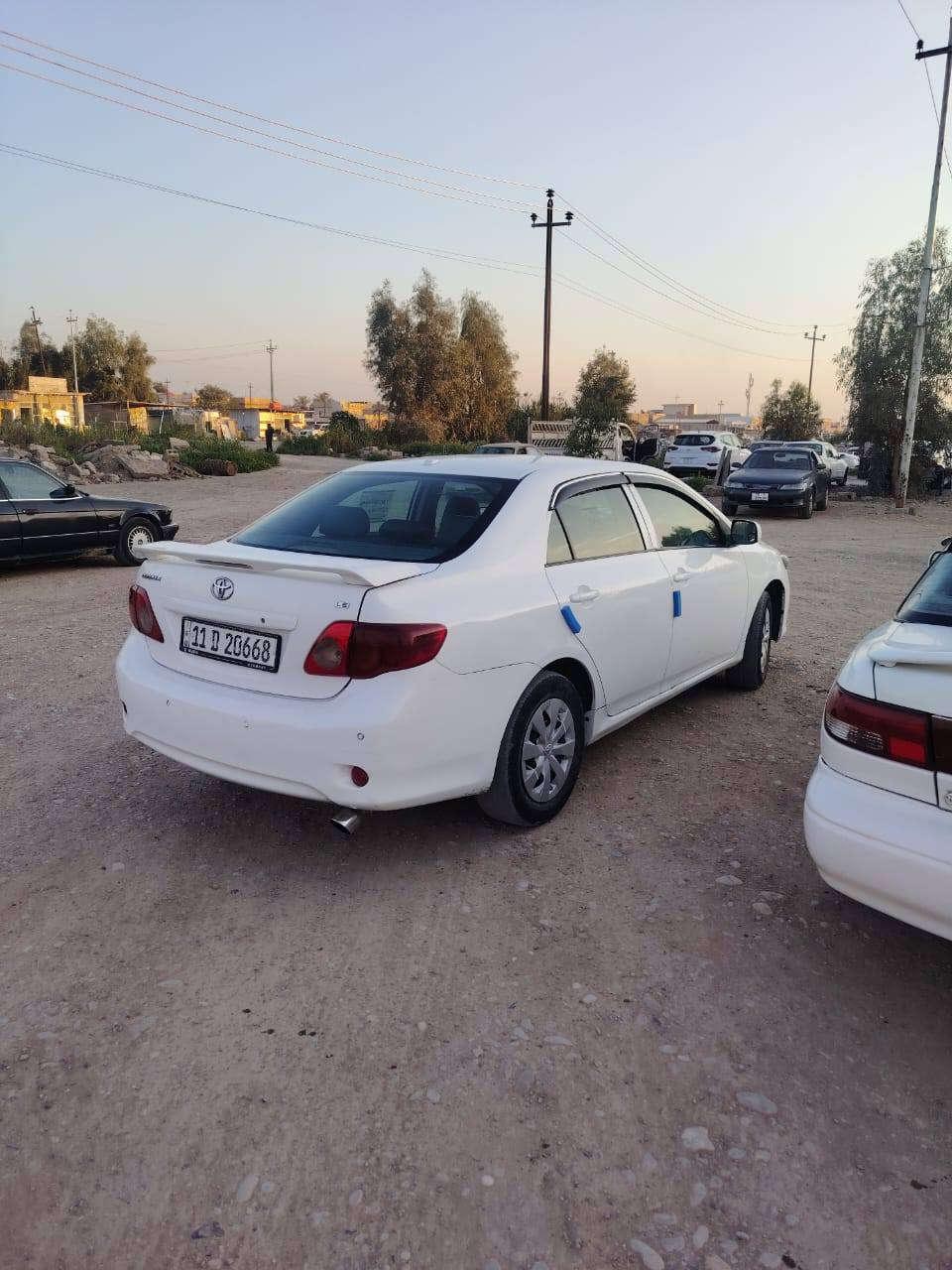 كورلا ٢٠٠٩نظفيه وارد أمريكي بيها ٣قطع صبغ بدون اربك صاحبها بغداد تحويل ثاني مكاني ديالى مقداديه ***********
