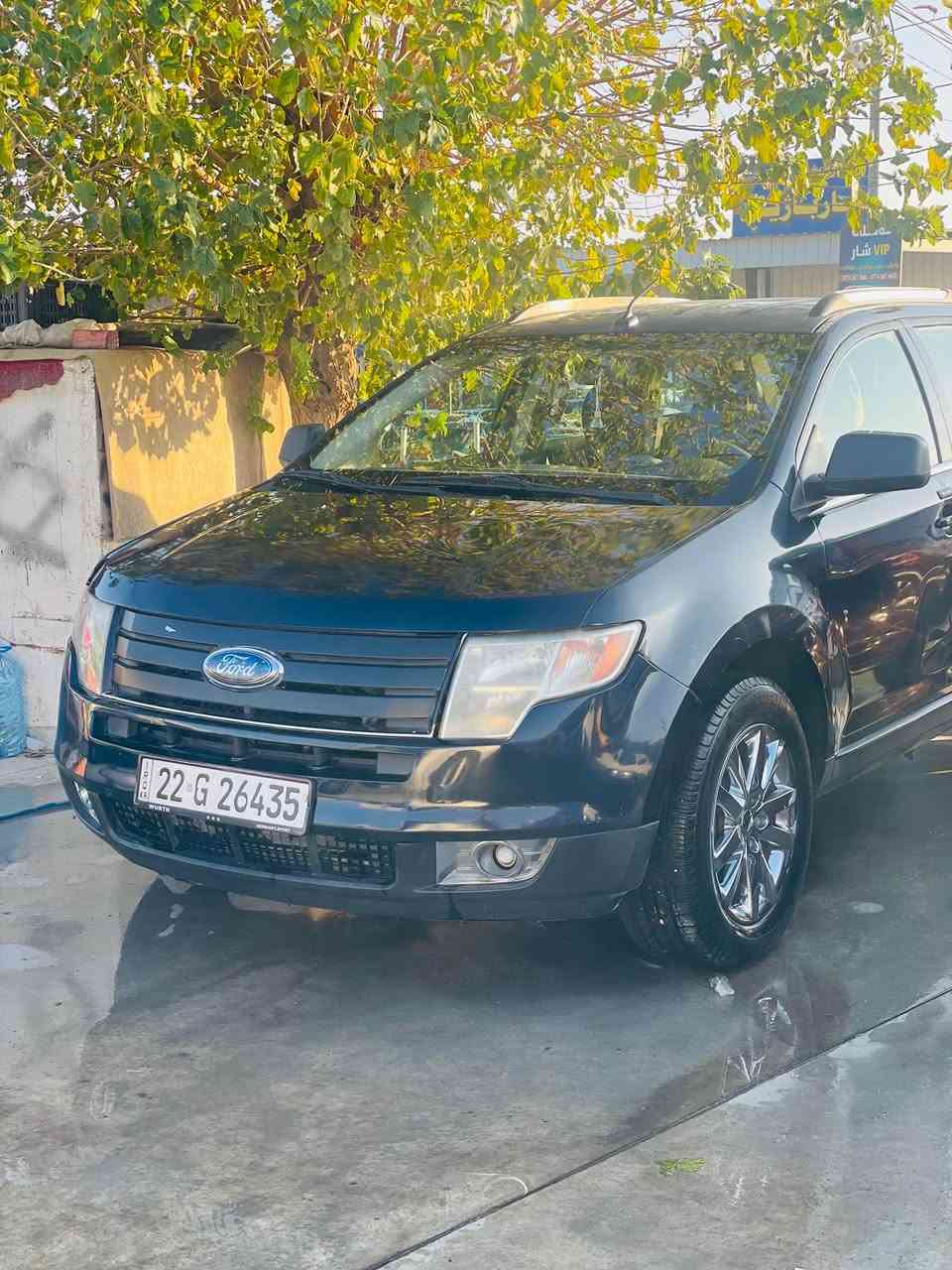 بەناوی خوای گەورە میهرەبان 
فۆرد ئیدج بۆ فرۆشتن  
٢٠٠٨
سەنەوی تا ٢٠٣١ تازەیە. 
بە ناوی شەخسی خۆمەوەیە 
سەیارەکە ٥ بۆ٦ پارچەی بۆیاخە بەس لەسەر ساخی 
دەعم و لێدراوی قورسی نیە 
کوشن جلد و هیتەرە
سەیارەکە پاکە 
بە شەرتی تەحول و براوە و خرامە
نرخی ٧٨ گەڵاو کەمێک مەجالە 
*********** السليمانية, العراق
