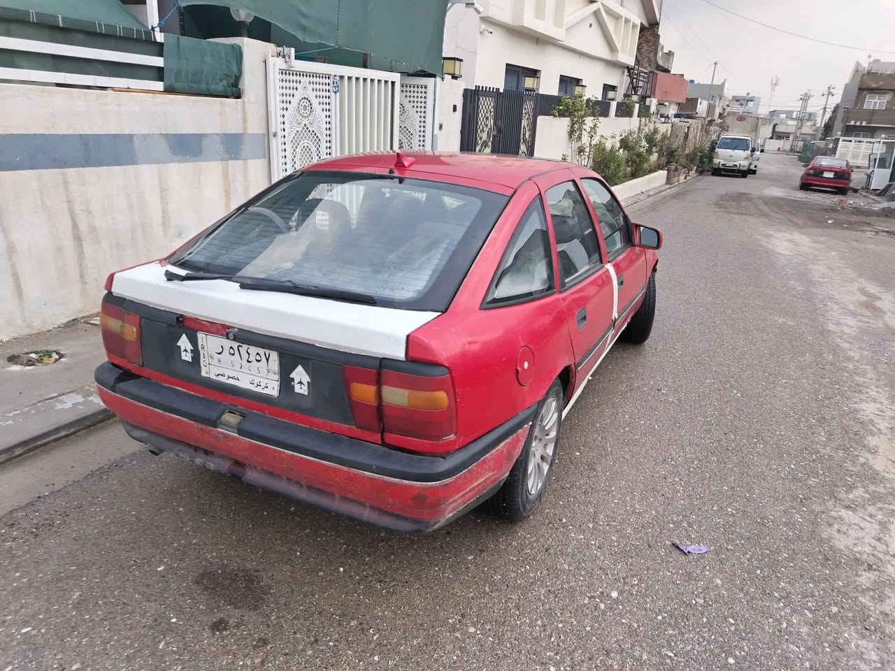 سلام عليكم اوبل فكترا لون احمر موديل ١٩٩١ للبيع كير عادي ومحرك وبشرط
تدفئه شغاله
تخم تاير جديد
صدر ٩٠ بالميه
كهربائيات كلها شغاله
كيجات شغاله
بيها خياسات وسياره نصبتها حلوه
رقم كركوك بيها كوبون بانزين
تحويل او وكاله بشرط سنويه حد شهر ١١
مكان سياره أربيل
*********** أربيل, العراق
