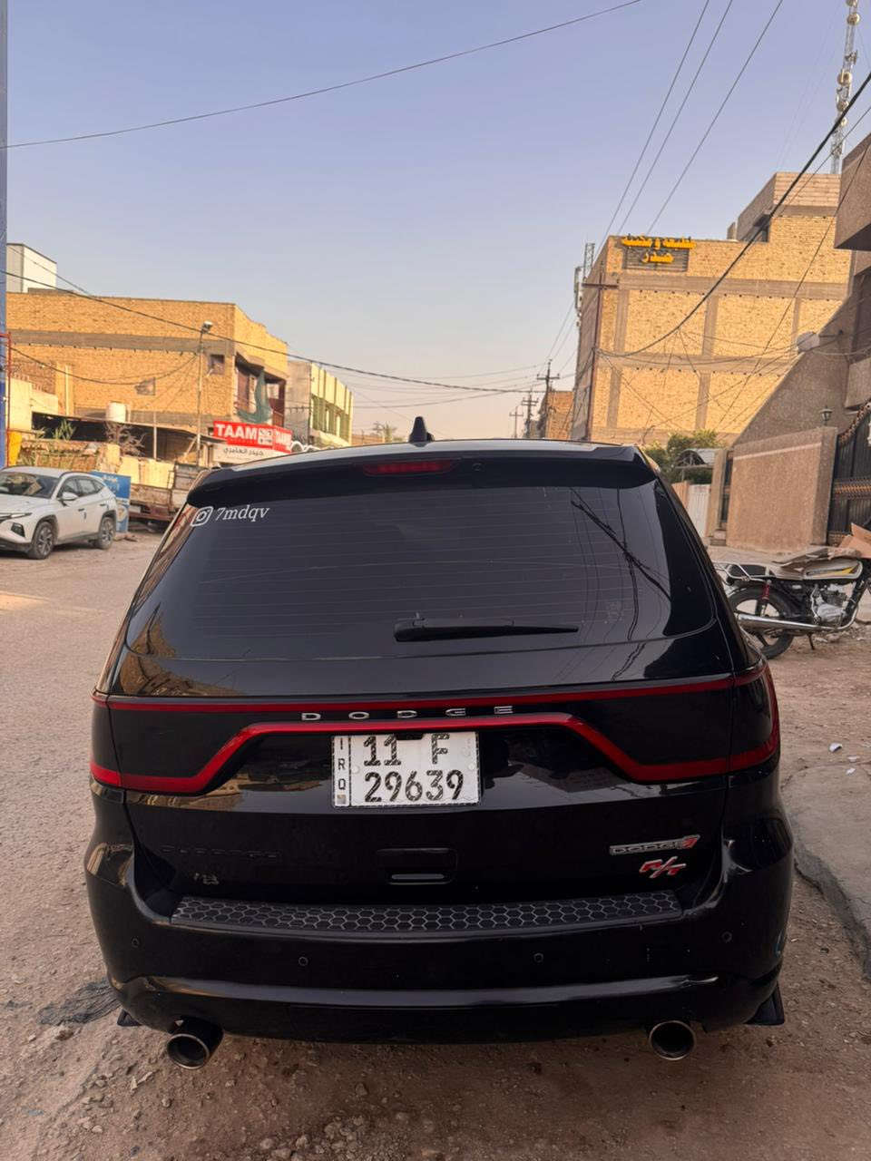 🚘 للبيع دوج دورنكو 2018 وارد أمريكي 🇺🇸

✅ فول مواصفات

✅ محرك V6 3.6

✅ فتحة سقف

✅ كراسي تدفئة وتبريد

✅ كراسي كهرب 

✅ جنطة كهربائية

✅ داخلية أحمر ❤️

✅ ويلات 20

✅ إضافات كاملة وجاهزة من كلشي

✅ ممشى 63 ألف ميل فقط

✅ تبريدها خير من الله 

✅ السياره تاخذه ماتصرف عليه الف 
حلووه او مرتبه او متعوب عليه 
 
✅ رقم بغداد انكليزي او بسمي السياره 
 
💸 السعر 220 او بيه مجال للشراي يشلع عيوني 

السيارة شكلها بالواقع أحلى هواي من الصور 🔥

والعارف بمواصفات الدورنكو الفول يعرف👌

📞 للاستفسار: ***********
