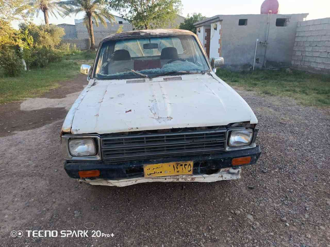 سلام عليكم بيكم
موديل 80 رقم دياله 
محرك وكير مكفولات
صدر خلفي امامي جديد
تخم تأير جديد 
ملاحضه سياره راعيه مادله 
اكفلك سرقه وعشائر 
سياره شغاله 
ترايك موصل 
السعر 12 وبيه مجال 
***********
