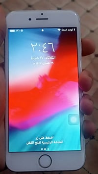 ايفون 6g ذاكرة 16  مبدل بطارية اصلية 100 وشاشة  مفتوح تخطي يعني السيمك...