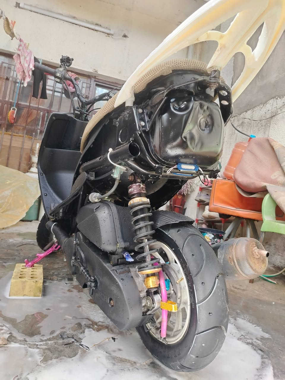 ٥٥ دراجه كلش قويه. ماشالله مكاني بغداد حي الجهاد. ٤٥٠  بيها كلجات رياضي شيال. دبل. شوت مال ٤ قطره اكسل  ستان  سبايدر. الله زوج تايرات جلاتين وبيها دوشمه مال اربعه هم انطكيها  الله يشهد متعوب عليها نكره سلف. ***********
