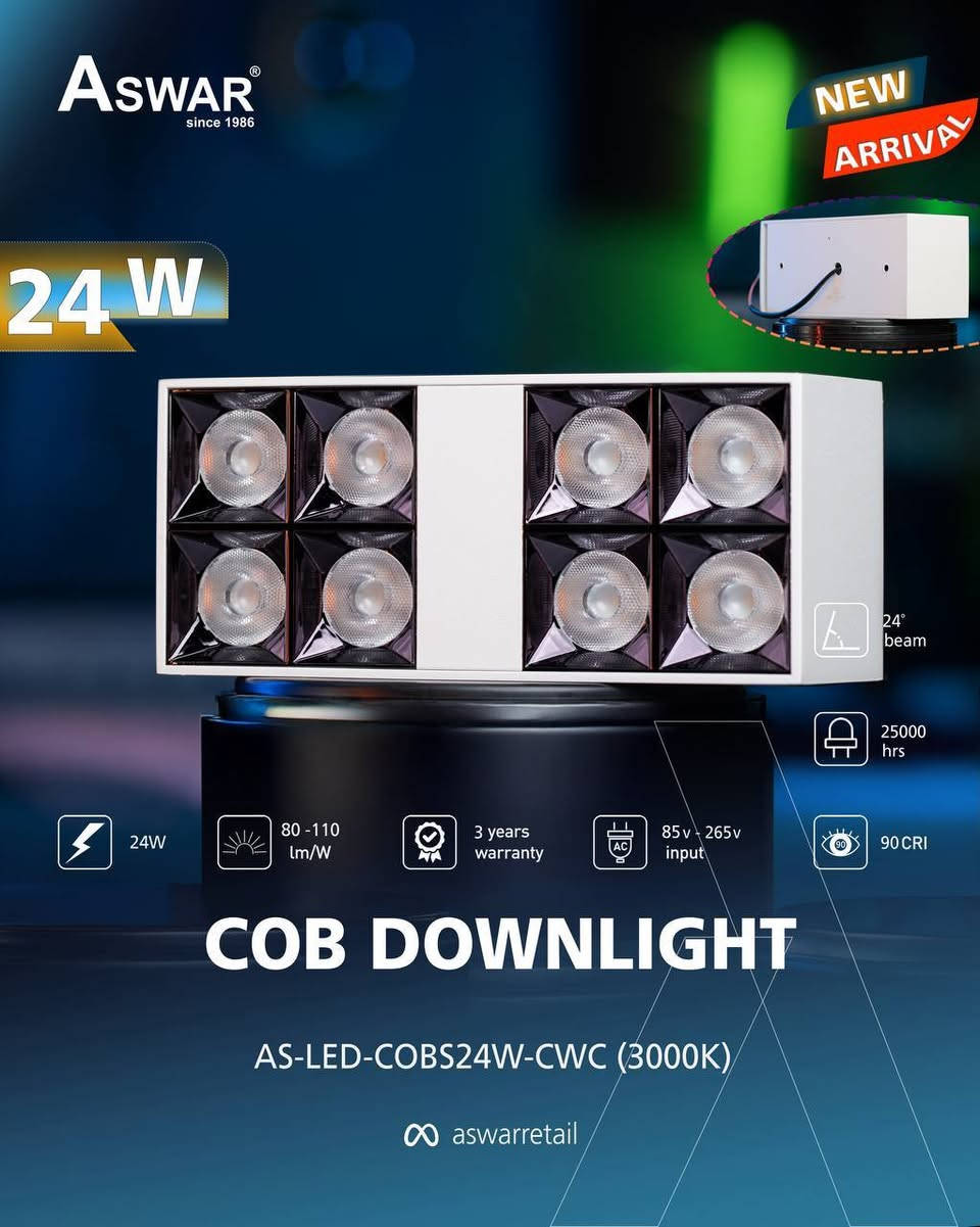 لأن مكانك يستاهل إنارة أفضل 😉
وفرنالك COB DOWNLIGHT الظاهري، الّي من أول نظرة راح تعرف إنو هذا مختلف✨
الّي يتميز بـ:
🔹نوع الـ LED المستخدم عالي الجودة وبعمر إفتراضي يصل لأكثر من 25,000 ساعة تشغيل فعلية.
🔹متوفر باللون الشمسي 3000K.
🔹قابلية تشتيت عالية للحرارة.
🔹معامل التجسيد اللوني 90CRI.
🔹المحولة بجودة جدًا عالية وتعمل ضمن رينج فولتية (85v-265v) أي تعمل مع جميع التغيرات الحاصلة بالفولتية.
🔹ضمان إستبدال حقيقي لمدة 3 سنوات من تاريخ الشراء.

احجز الآن وأحصل على إنارة مذهلة.

مع وجود أسعار خاصة للموزعين وأصحاب المحلات التجارية.


**إذا كنت صاحب هذا الإعلان وتريد حذفه لأي سبب، رجاءا أرسل رسالة إلى الدعم الفني**