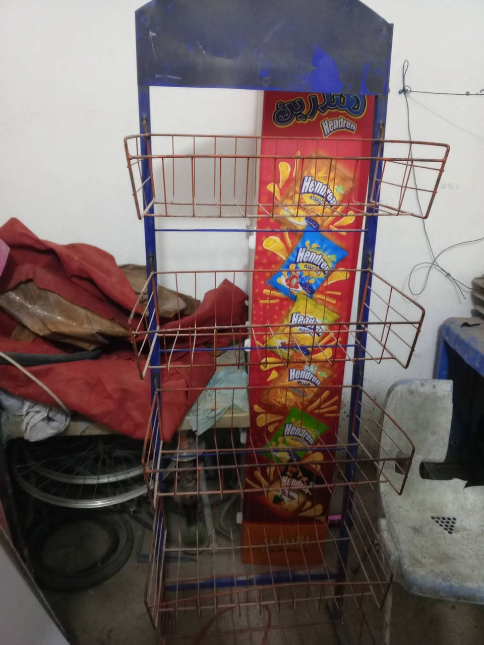 رفوف مستعمل للبيع اربع امتار بس نقص حديده وحده الي تشكل بلحايط 100والسلات مال الجبس  الحمره 15والحديد20بغداد


**إذا كنت صاحب هذا الإعلان وتريد حذفه لأي سبب، رجاءا أرسل رسالة إلى الدعم الفني**