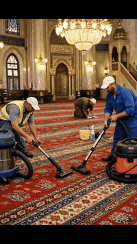 غسيل سجاد جامع • تعقيم كامل • رمضان