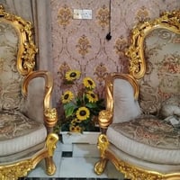 تخم ملكي مصري • قنفات خشب زان • طقم قنفات مصري • أثاث بغداد جميلة • قن...